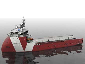  Ulstein books design and power orders for Vroon PSVs