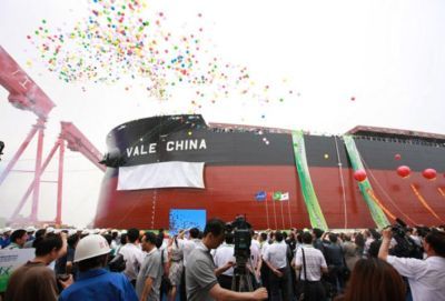 China: RSHI Launches World’s Most Advanced VLOC for Iron Ore Supplier Vale