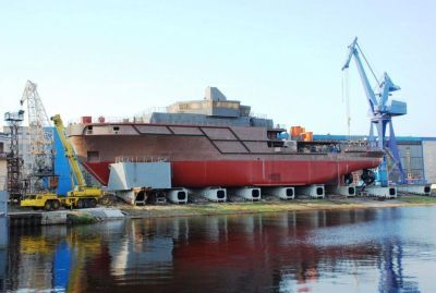 Russia: Nevsky Shipyard Holds Launching Ceremony for Multipurpose Salvage Vessel Spasatel Kavdejkin