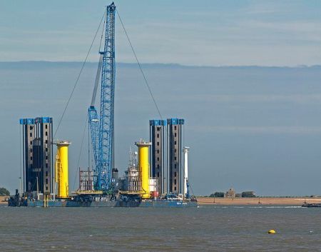 Accident at Keppel Verolme Yard in Rotterdam, The Netherlands