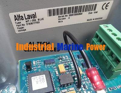 ALFA LAVAL WT-200 BLUE WATER TRANSDUCER WITH SUPPLY BOARD 3183017703