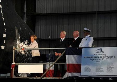 Austal Christens US Navy’s Second JHSV