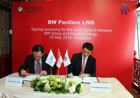 BW Group, Pavilion Energy Form LNG Partnership