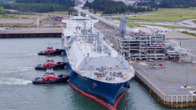 Canada Becomes LNG Exporter as First Gas Ships from BC Project