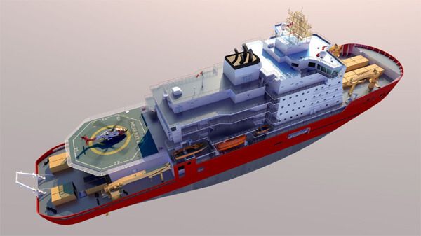 Canada Confirms Second Polar Icebreaker Order with Quebecs Chantier Davie