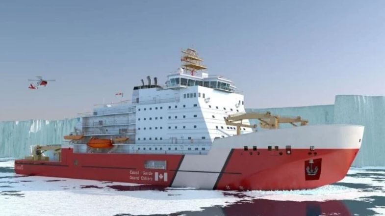 Canada Confirms Second Polar Icebreaker Order with Quebecs Chantier Davie