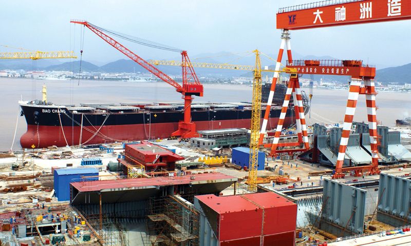 China Dominates Shipbuilding in 2024 Booking Three-Quarters of Orders