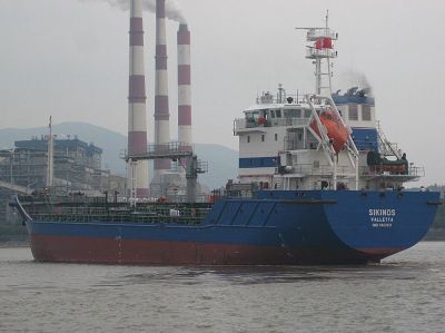 China: Fujian Southeast Shipyard Delivers 3.800 DWT Oil Tanker Sikinos