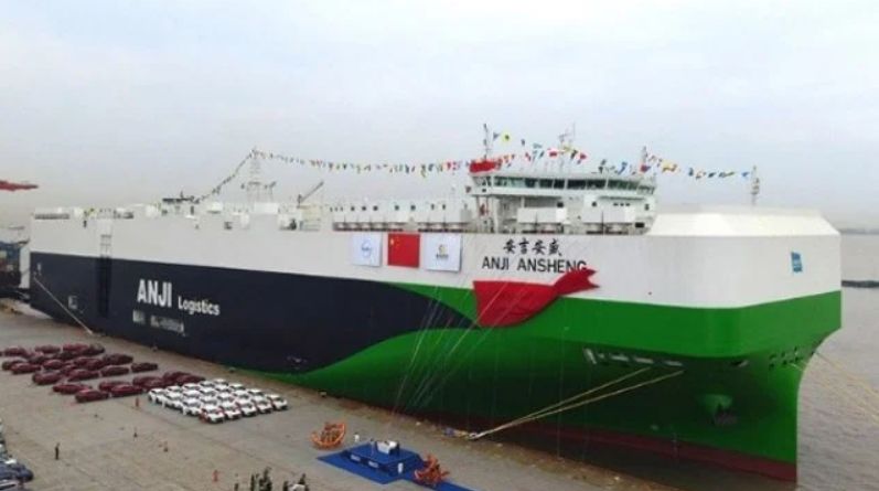 China Puts Largest Car Carrier into Service, Launches First Methanol PCTC