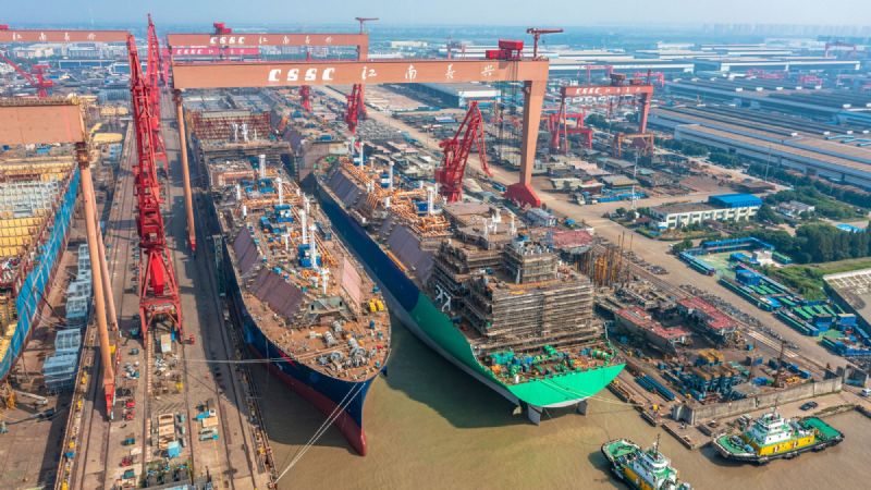 China Trounces Korea Taking Three-Quarters of Shipbuilding Orders in April