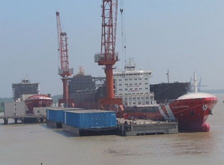 China: Vroon Takes Delivery of its New Ice-class Container Vessel