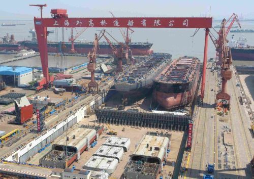 China: Waigaoqiao Shipbuilding Receives Order for Four 206.000 DWT Bulk Carriers