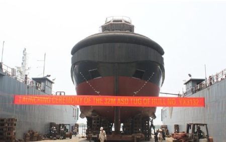 China: Yuexin Shipyard Launches 32m ASD TUG