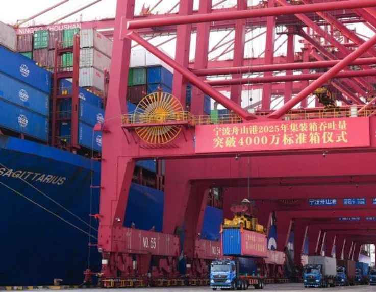 China's Container Trade Surges as Two Ports Set New Record Totaling 90M TEU