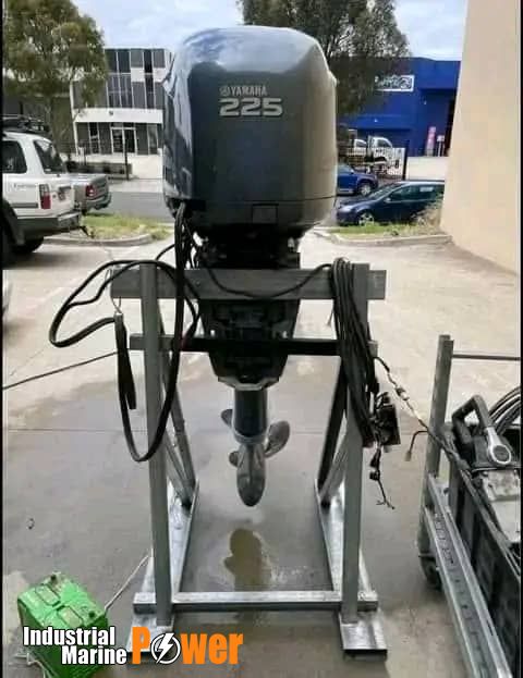 Clean Used Yamaha Hp Stroke Outboard Motor Engine