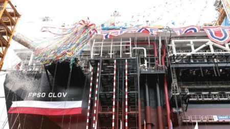 CLOV FPSO Sails Away from DSME Shipyard