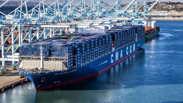 CMA CGM Vessel Loses 44 Containers Overboard in South African Storms