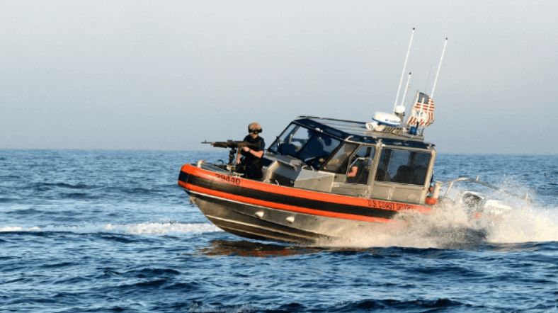 Coast Guard Boat Crew Shoots Out Engine of Migrant Smuggling Boat