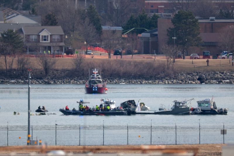 Coast Guard Helps With Search After Deadly Plane Crash in D.C.