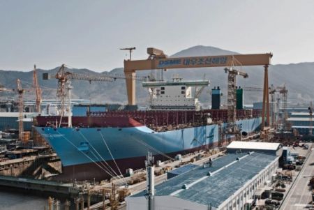 DSME Delivers Second Triple-E Vessel to Maersk Line