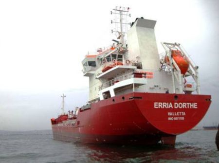 ERRIA Sells Fifth Vessel to Uni-Tankers (Denmark)