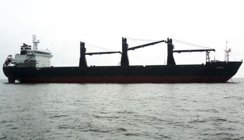 ESL Shipping Receives New Self-unloading Dry Cargo Ship in India