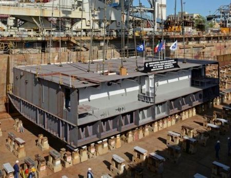 Fincantieri: Keel Laying Ceremony for New Generation of Ships (Italy)