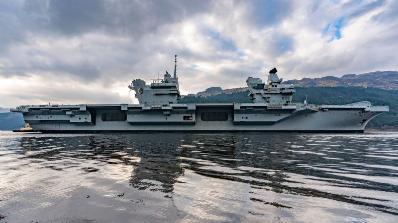 Fire Aboard Royal Navy Carrier HMS Queen Elizabeth Quickly Extinguished