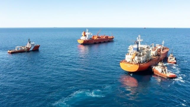 First Ammonia STS Demonstrates Protocols for Ammonia Bunkering