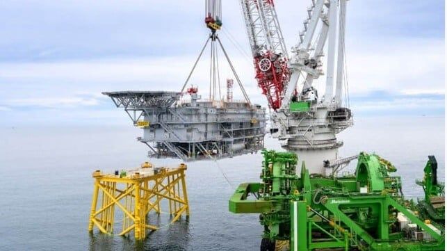 First Substation Installed as Work Proceeds for Dominions Wind Farm