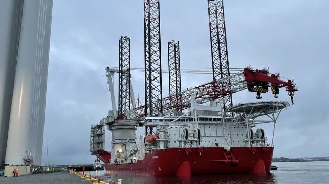 First U.S.-Built WTIV Charybdis Arrives in Virginia to Begin Installations