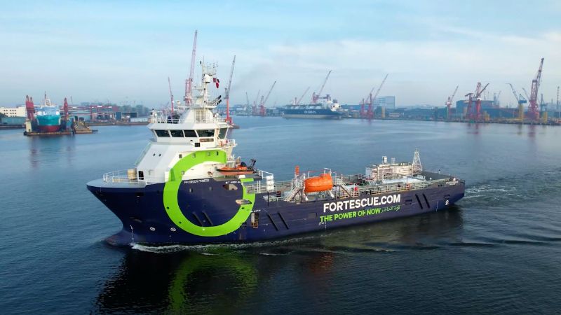 Fortescue and China Cosco Cooperate on Ammonia-Fueled Ships