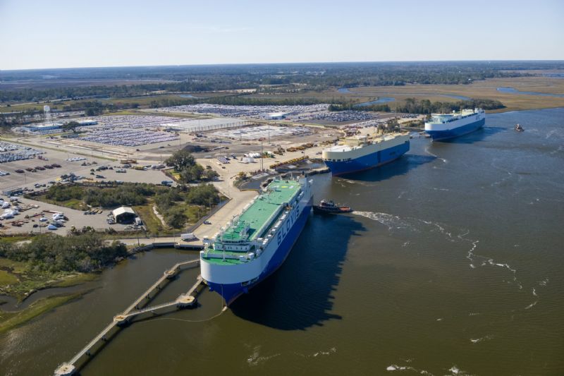 Georgia Sets RoRo Record as Industry Grows and Baltimore Vessels Divert