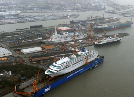 Germany: Lloyd Werft to Spruce Up Three Cruise Ships for Next Season