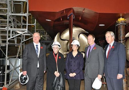 Halifax Shipyard Presents First Canadian Coast Guard ‘Hero’ Class Vessel