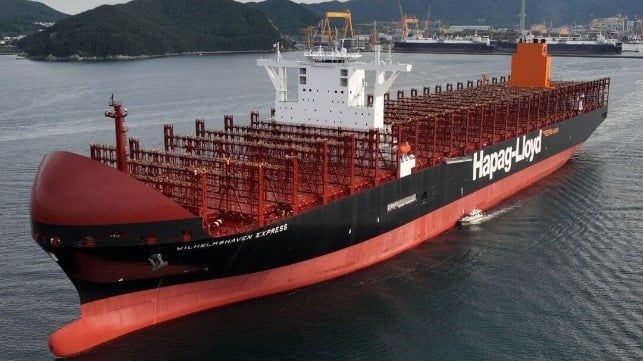 Hapag-Lloyd Takes Delivery of Last Ship in its New LNG Ultra Large Class