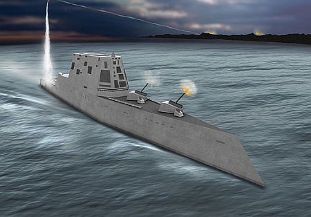 HII Gets USD 13 Million Contract for USS Zumwalt