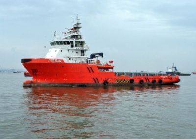 India: SCI Gets First Havyard Design AHTS Vessel