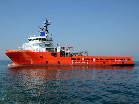 Italy: Rosetti Marino Delivers New AHTS Vessel to Augusta Offshore