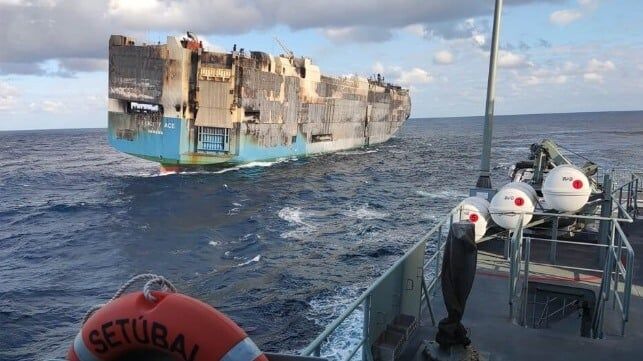 IUMI: EV Fires Can Cause Explosions on Ro/Ros