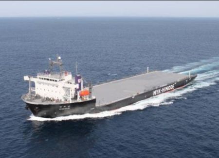 Japan: Air-lubrication System on Two Module Carriers Reduces CO2 Emissions by 6 pct