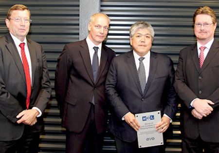 Japan: MOL Receives EVO’s Top Award for Container Service