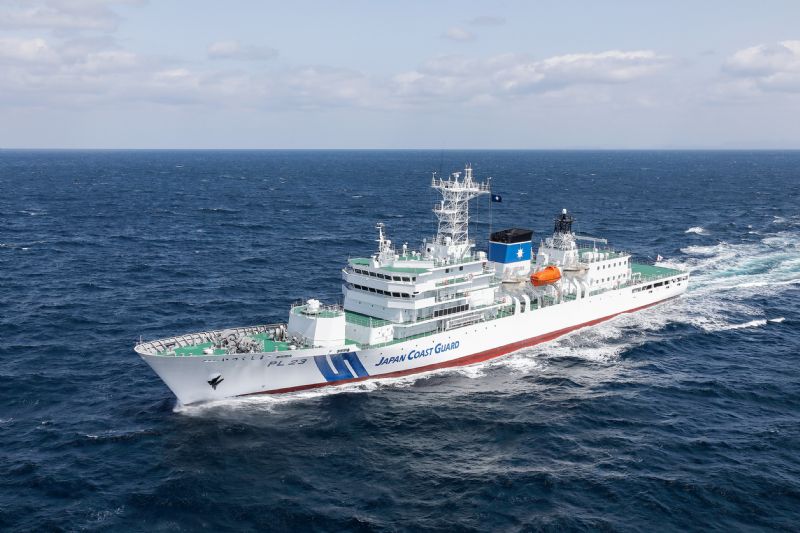 Japanese and Chinese Coast Guard Face Off in Disputed Island Chain