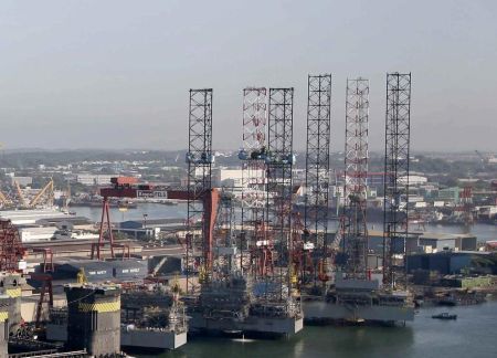 Keppel FELS Completes Two Jack Up Rigs for Transocean