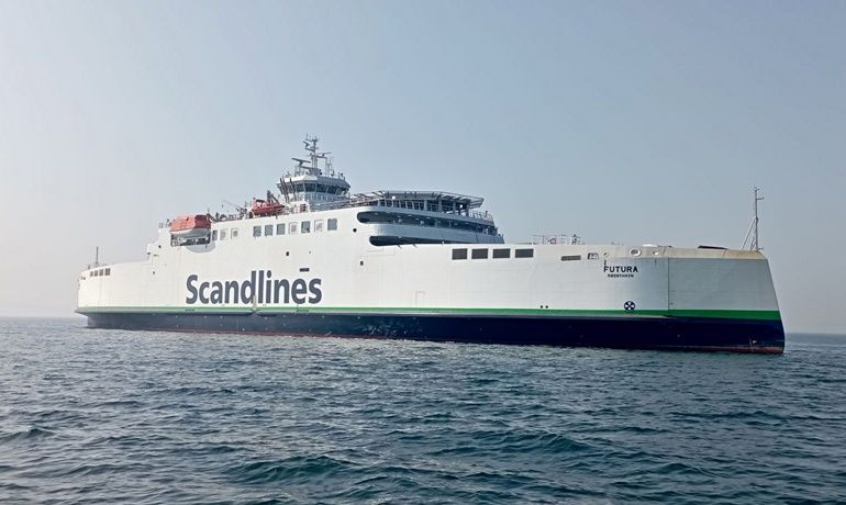 Large Hybrid Zero-Emission Ferry Readied for Delivery to Scandlines
