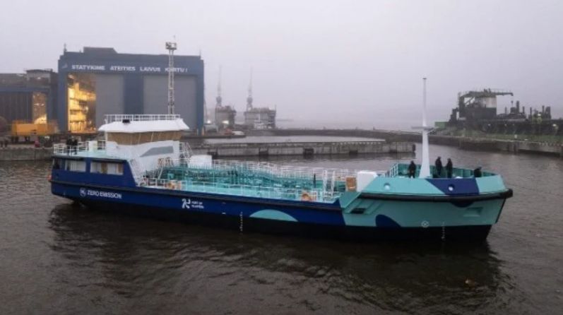 Lithuania Launches Pioneering Hydrogen, Electric-Powered Ship