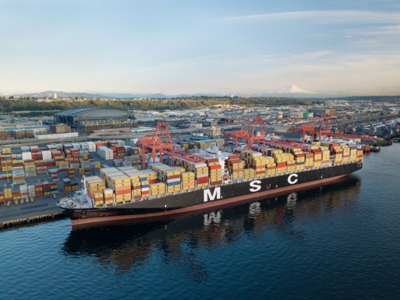 Malaysia Detains MSC Boxship for Illegally Anchoring Without Permission