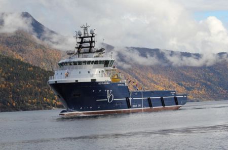 Norway: Naming Ceremony for PSV Vestland Mira Owned by Vestland Offshore