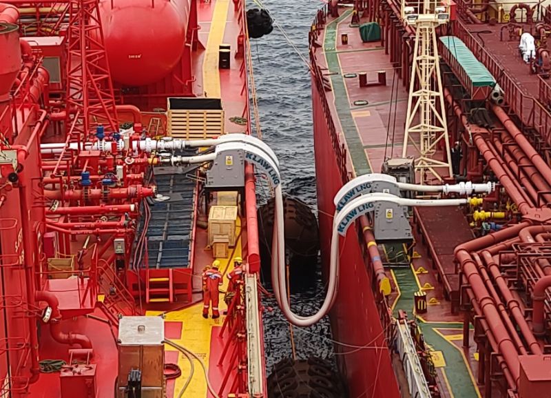 NYK Demonstrates First Liquefied Ammonia STS Contributing to Supply Chain