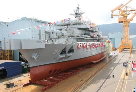 Okpo Shipyard Launches Korea’s First Salvage and Rescue Ship